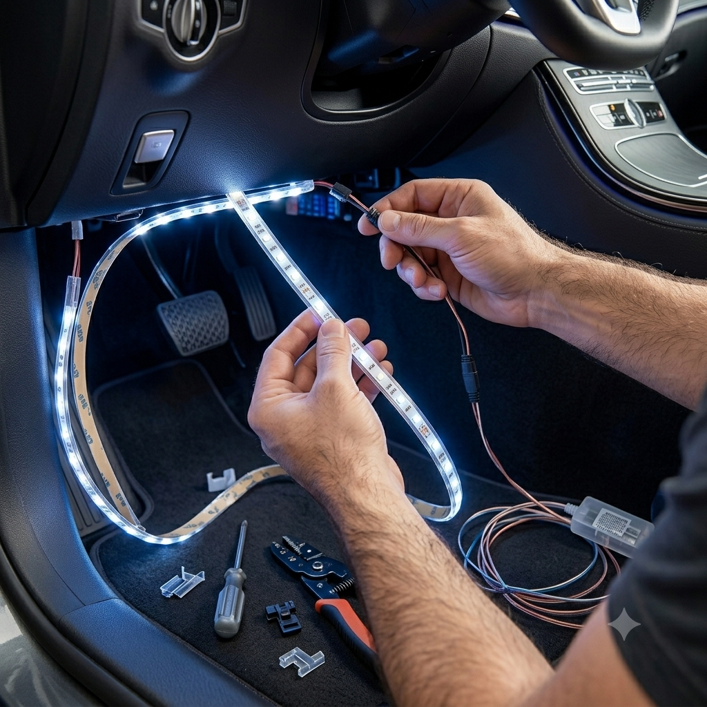 What Should I Know About Installing Car Interior LED Strip Lights?