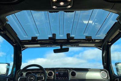  ClearLidz Panoramic Freedom Style Top - 180° Clear Transparent  Panoramic Hardtop - Fits Jeep Wrangler JK 2009-2018 - Clear Sunroof Top  Panel - Tinted UV Resistant Keeps Interior Cool - Made in the USA :  Automotive