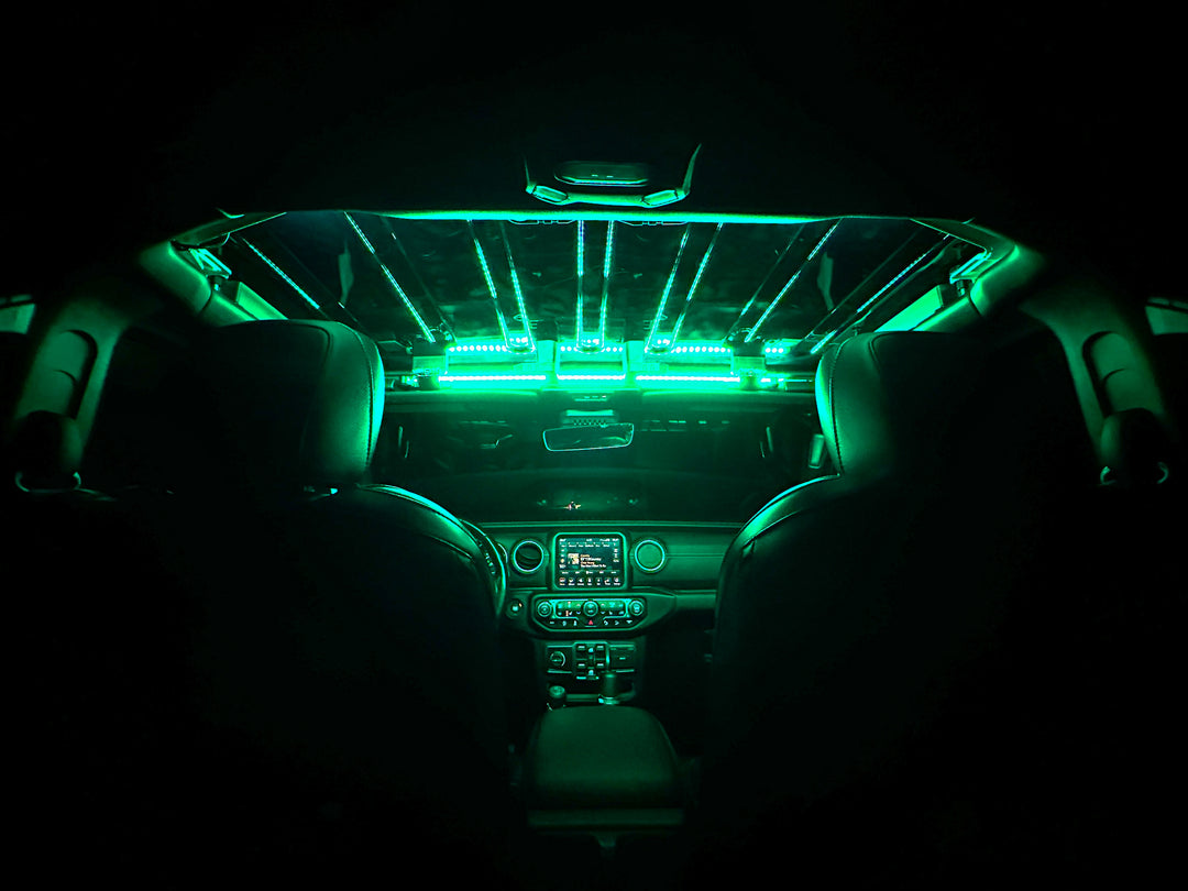Clearlidz 3 Piece Interior Jeep LED Lighting Kit