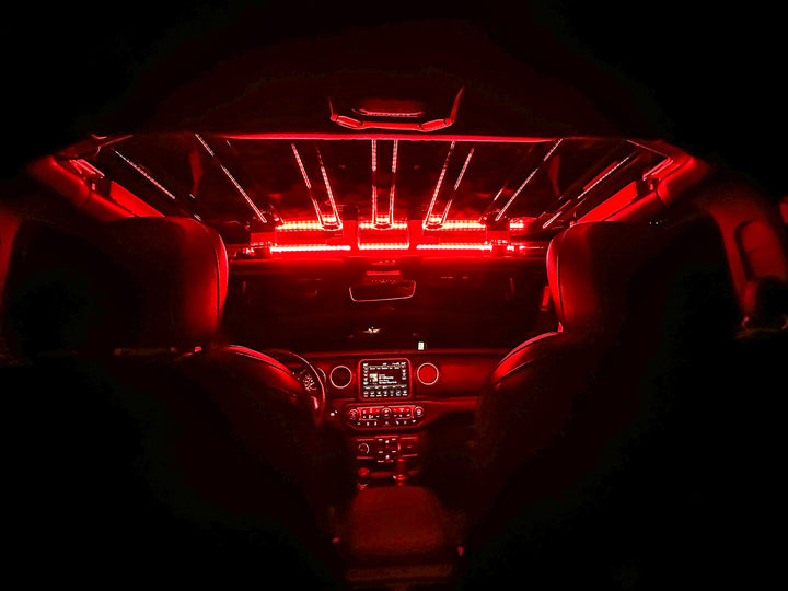 Clearlidz 3 Piece Interior Jeep LED Lighting Kit