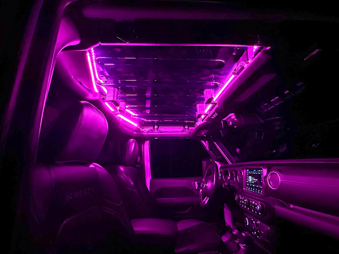 Clearlidz 3 Piece Interior Jeep LED Lighting Kit