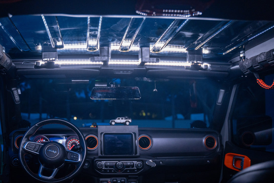 Clearlidz 3 Piece Interior Jeep LED Lighting Kit