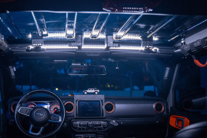 Clearlidz 3 Piece Interior Jeep LED Lighting Kit