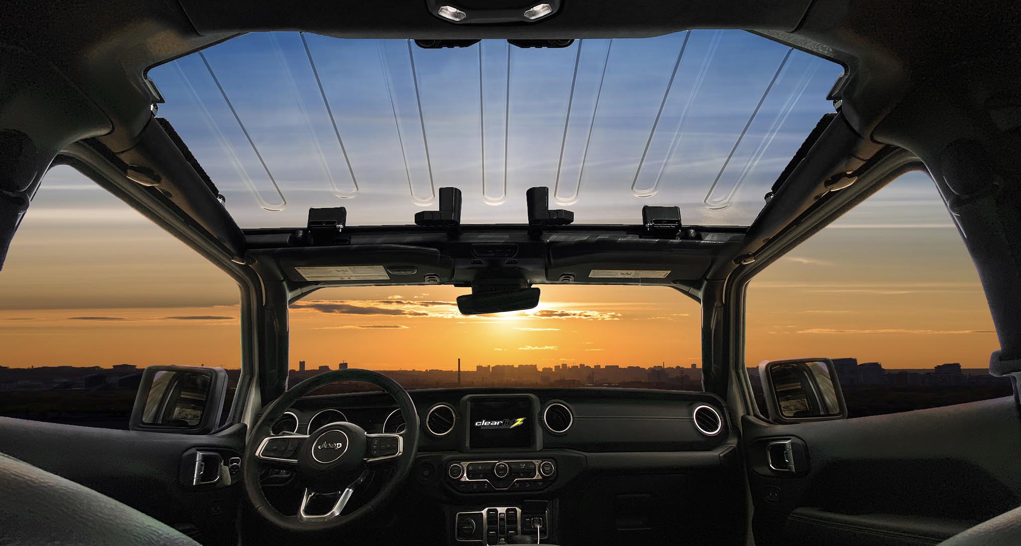 Clearlidz | Clear Jeep Tops for Wranglers and Gladiators, All Models.