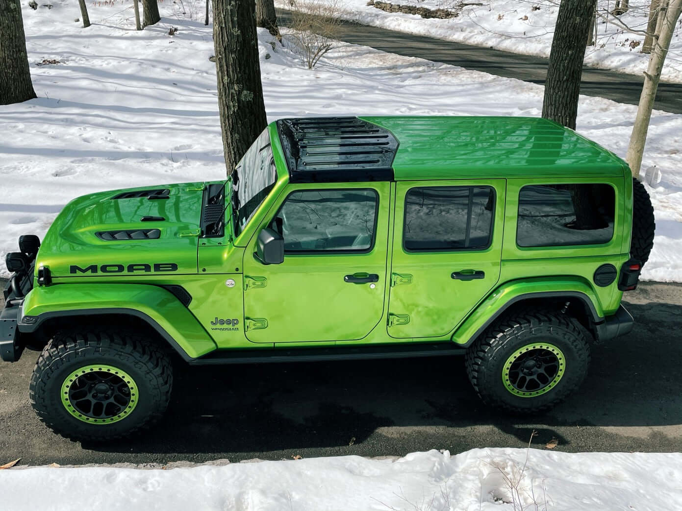 !!CoCo!! Jeep★18インチ★オリーブ 2018–2025 Jeep Wrangler Panoramic Freedom Clear Top – Clearlidz